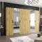 Szekrény Bari 2 300 artisan/fekete,5