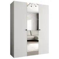 Szekrény Parma 2 150 fehér/fekete