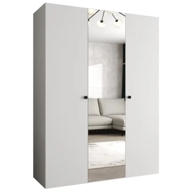Szekrény Parma 2 150 fehér/fekete