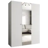 Szekrény Parma 2 150 fehér/ezüst