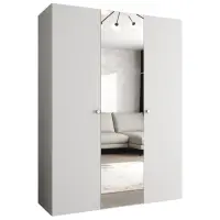 Szekrény Parma 2 150 fehér/ezüst