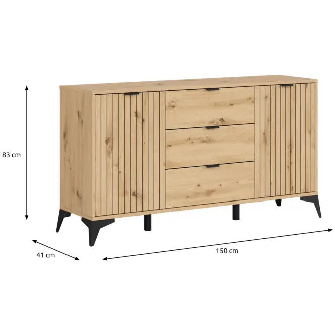 Komód Lamea Artisan 2d3s/150,2