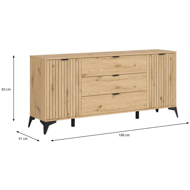 Komód Lamea Artisan 2d3s/180