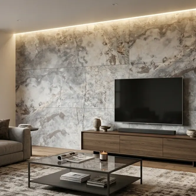 Rugalmas kőpanel Roman grey,2
