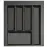 Fiók betét Max 45 340-400x490 grafit TE36.0119.05.007
