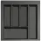 Fiók betét Max 50 390-450x490 grafit TE36.0120.05.007