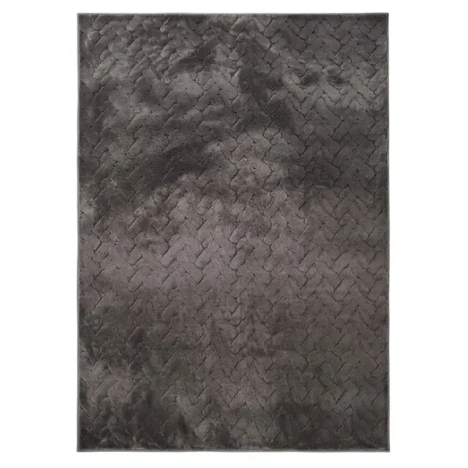 Szőnyeg Klara Rabbit Fur 0,8/1,5 An2647.3 D.Grey
