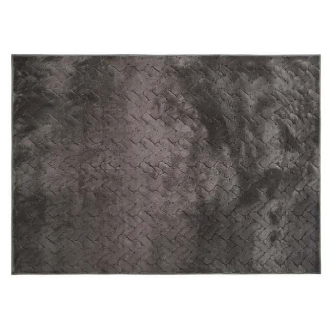 Szőnyeg Klara Rabbit Fur 1,6/2,3 An2647.3 D.Grey