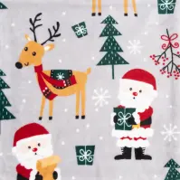 Párnahuzat CHRISTMAS 40x40 cm szürke