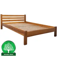 Ágy Ewa 160x200 Faipari Bükkfa Wyb. Égerfa