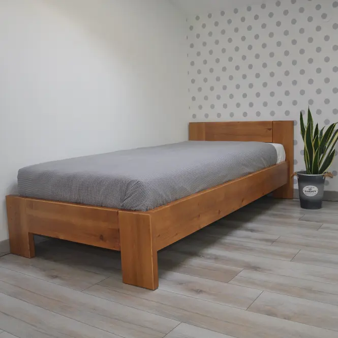 Ágy Kt 120x200 Faiparifenyő Wyb. Tölgy,5