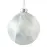 Karácsonyi üveggömb 15cm – fehér Ice 9100163