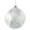 Karácsonyi üveggömb 15cm – fehér Ice 9100163