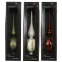 Üveg csúcsdísz karácsonyfára 31cm – mix 9170261,2