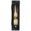 Üveg csúcsdísz karácsonyfára 31cm – mix aranysárga 9170226,7