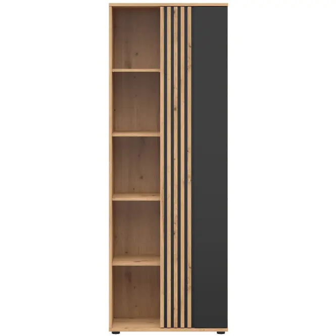 Regál Vabres Artisan/Fekete 1d