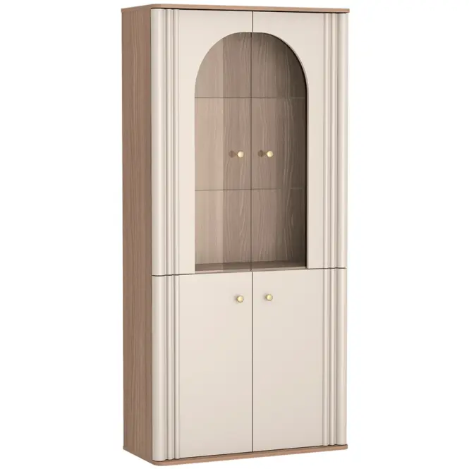 Vitrin Enzo Eo4 91cm – Bolivar, Lamellák, Kétajtós