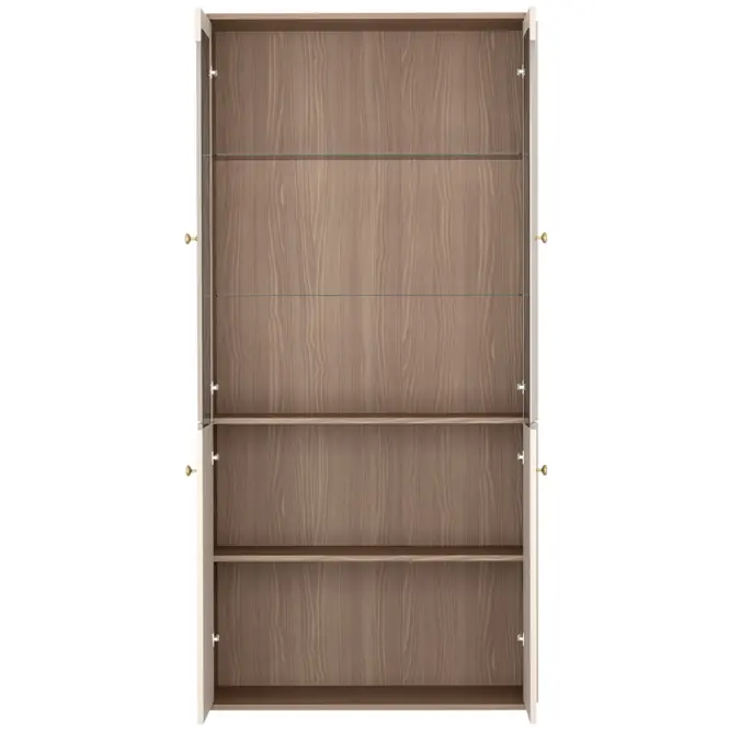 Vitrin Enzo Eo4 91cm – Bolivar, Lamellák, Kétajtós,4
