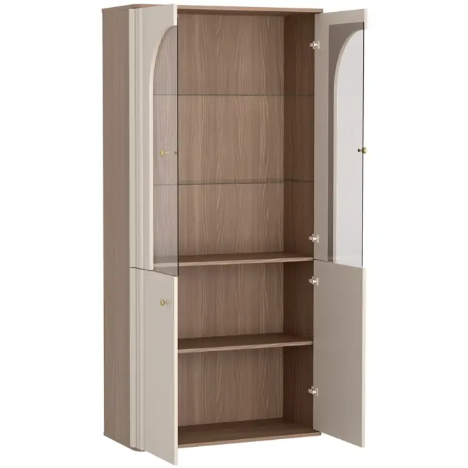 Vitrin Enzo Eo4 91cm – Bolivar, Lamellák, Kétajtós,5