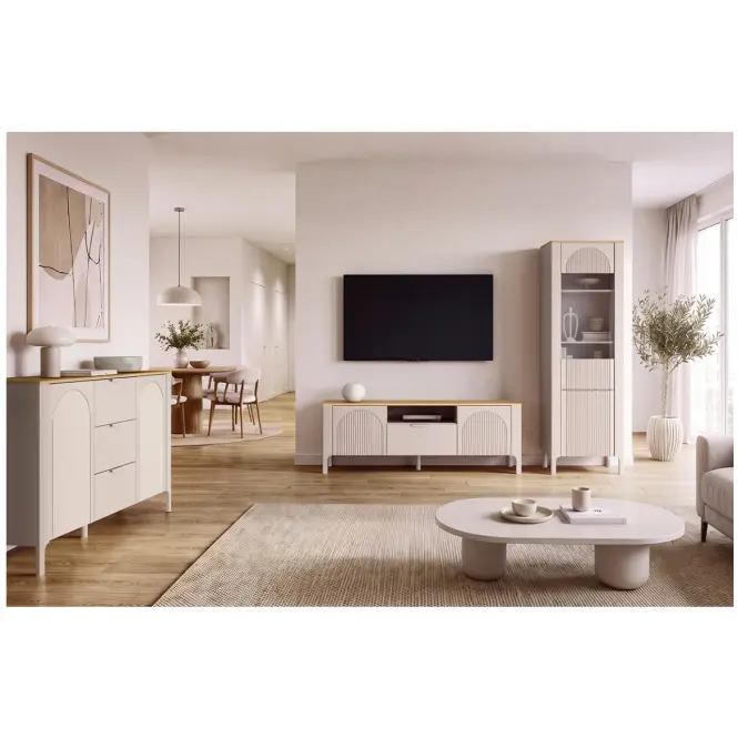 Vitrin Marbella Ma3 103cm –  Kasmír, Kétajtós