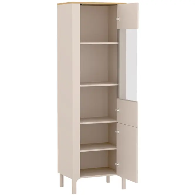 Vitrin Marbella Ma4 59,6cm – Kasmír, Kétajtós,3