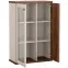 Vitrin C-3 86,4cm – Kasmír/Dió, Lamellák, Kétajtós,5