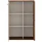 Vitrin C-3 86,4cm – Kasmír/Dió, Lamellák, Kétajtós,7