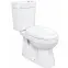 WC kombinált vízszintes Karo mosdóval és csapteleppel,2