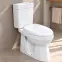 WC kombinált vízszintes Karo mosdóval és csapteleppel,4