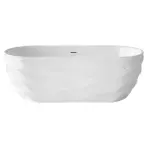 Szabadon álló kád Glamour 170x75x58 white