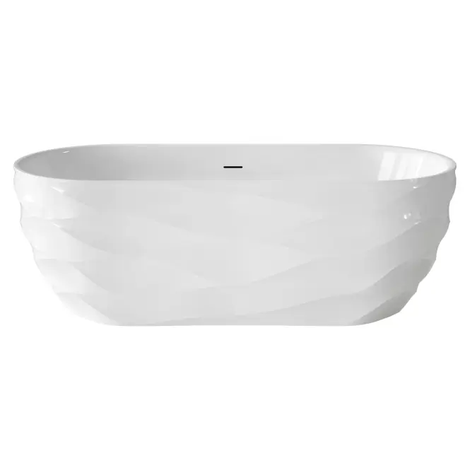 Szabadon álló kád Glamour 170x75x58 white