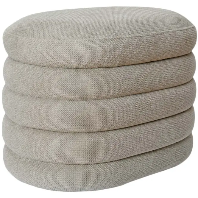 Puff Otto 2 bézs, 58x40x42