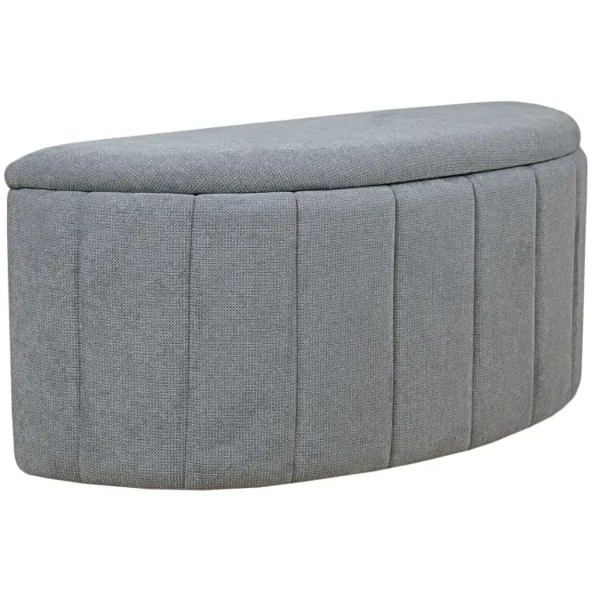 Puff Magma 118x45x50, szürke