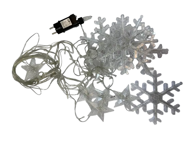 Girlanda sněhové vločky 2.5M VOX0035