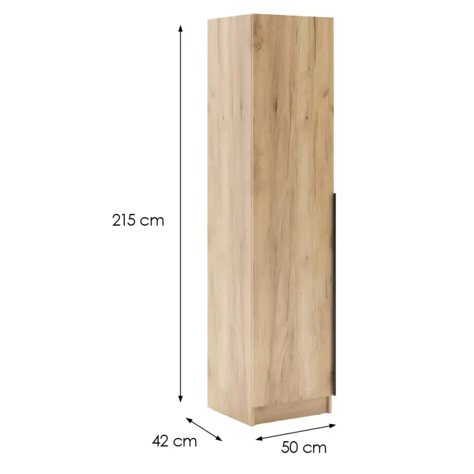 Szekrény Riva 50cm - Craft Aranysárga, Egyajtós,2