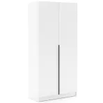 Szekrény Riva 100cm - Fehér, Kétajtós