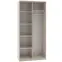 Szekrény Riva 100cm - Fehér, Kétajtós,3