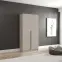 Szekrény Riva 100cm - Kasmír, Kétajtós,4
