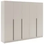 Szekrény Riva 250cm - Kasmír, Ötajtós