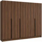 Szekrény Riva 250cm - Tölgy Catania, Ötajtós