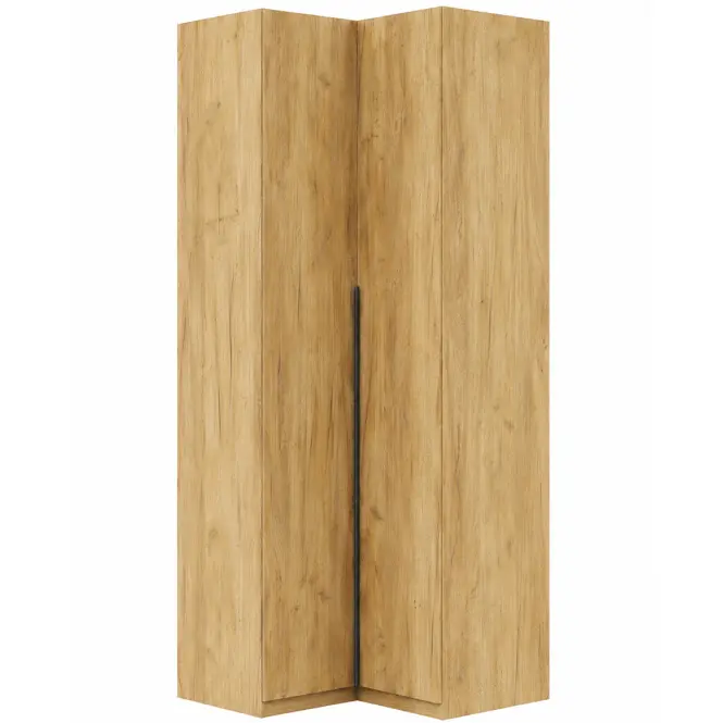 Szekrény Naroża Riva 100cm Craft Aranysárga, Kétajtós