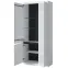 Vitrin 3D Turino Neo Turv01 U035 Fehér Alpin/Sz.Grafit Pvc/,4