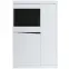 Vitrin Niska 3D Turino Neo Turv02 U035 Fehér Alpin/Sz.Grafit Pvc/