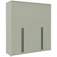 Szekrény Genua D-Lux 205cm – Eucalyptus, Négyajtós
