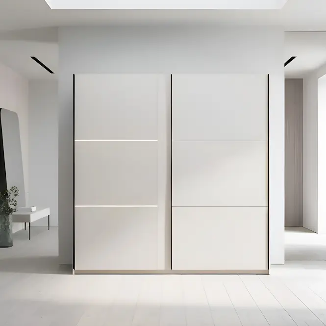 Szekrény Tokyo 200cm – Cashmere, Led, Kétajtós,5