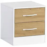 Éjjeliszekrény Perfect Tölgy/Fehér