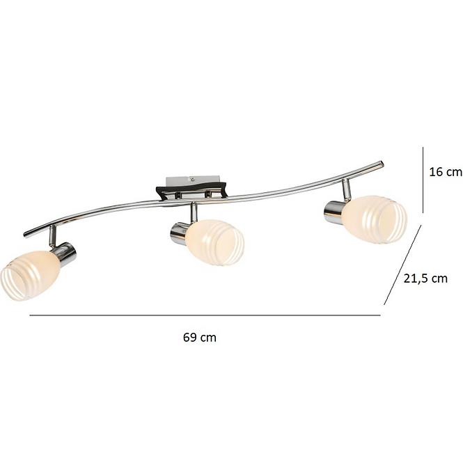 Lámpa Venge 541010-3 LS3 KRÓM