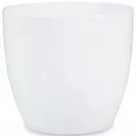Scheurich ovális kerámia virágcserép 920, ø14cm, fehér