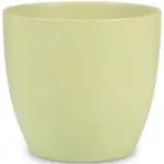 Ovális kerámia virágcserép Scheurich 920, ø19cm, világoszöld