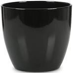 Scheurich ovális kerámia virágcserép  920, ø19cm, fényes fekete